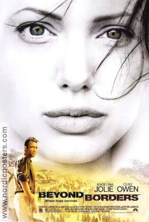 Beyond Borders 2003 movie poster Angelina Jolie Clive Owen Linus Roache Martin Campbell