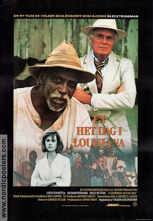 A Gathering of Old Men 1987 movie poster Richard Widmark Holly Hunter Volker Schlöndorff