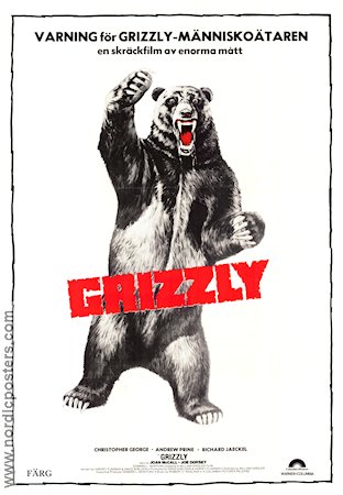 Grizzly 1976 movie poster Christopher George