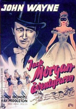 Lady For a Night 1947 movie poster John Wayne Joan Blondell