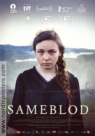 Sami Blood 2016 movie poster Maj-Doris Rimpi Olle Sarri Amanda Kernell