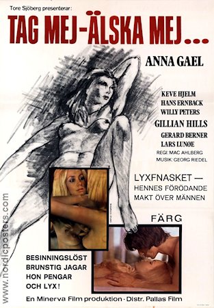 Nana 1970 movie poster Keve Hjelm Anna Gael Mac Ahlberg Writer: Emile Zola