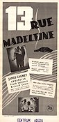 13 Rue Madeleine Poster 30x70cm FN original