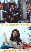 A Low Down Dirty Shame Lobby card set USA 11x14 NM original