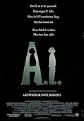 A.I. Artificial Intelligence 2001 movie poster Haley Joel Osment Jude Law Frances O´Connor Steven Spielberg Kids