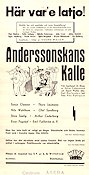 Anderssonskans Kalle Poster 30x70cm FN original