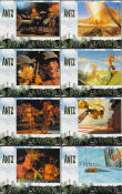 Antz 1998 lobby card set Animation