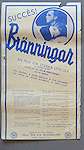 Br�nningar Poster 30x70cm FN original