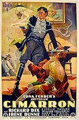 Cimarron (1931) Movie poster 70x100cm Richard Dix/Irene Dunne/Edna Farber