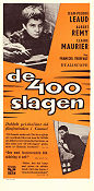 Les 400 coups (1960) Movie poster 30x70cm Francois Truffaut/Jean-Pierre L�aud