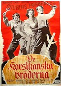 The Corsican Brothers Poster 70x100cm FN original
