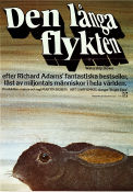 Watership Down (1980) Movie poster 70x100cm Richard Adams/Animation