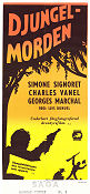 La mort en ce jardin Poster 30x70cm FN original