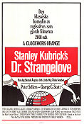 Dr Strangelove Poster 70x100cm GD en del fula tejpsp�r original