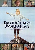 Du �r inte klok Madicken Poster 70x100cm FN original