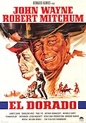 El Dorado (1965) Movie poster 64x85cm Germany John Wayne/Robert Mitchum/Howard Hawks