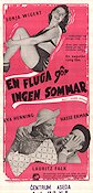 En fluga g�r ingen sommar (1947) Movie poster 30x70cm Sonja Wigert/Hasse Ekman/Eva Henning