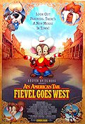Fievel Goes West (1991) Movie poster 68x102cm USA B Fievel/Don Bluth/Animation