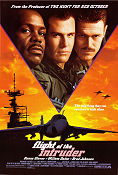 Flight of the Intruder 1991 movie poster Danny Glover Willem Dafoe John Milius Planes