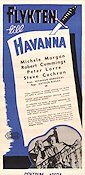 The Chase (1946) Movie poster 30x70cm Robert Cummings/Michele Morgan