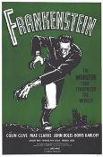 Frankenstein Poster 70x100cm reproduction B RO