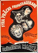 Monkey Business 1931 movie poster Bröderna Marx The Marx Brothers