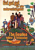Yellow Submarine 1968 movie poster Beatles Paul McCartney George Dunning Ships and navy Rock and pop Animation