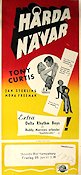 Flesh and Fury (1951) Movie poster 30x70cm Tony Curtis/Jan Sterling