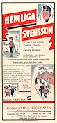 Hemliga Svensson Poster 30x70cm NM original
