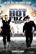 Hot Fuzz 2007 movie poster Simon Pegg Nick Frost Martin Freeman Edgar Wright Police and thieves