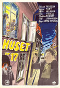 Huset nr 17 1949 movie poster Edvard Persson George Fant Mimi Nelson Gösta Stevens