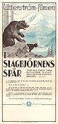 I slagbj�rnens sp�r Poster 30x70cm NM original