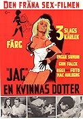 3 slags kaerlighed 1969 movie poster Inger Sundh Mac Ahlberg Denmark