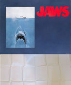 Jaws Subway poster New York 1975 1975 movie poster Roy Scheider Richard Dreyfuss Robert Shaw Steven Spielberg Find more: Large poster Fish and shark