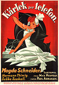 Glück über Nacht 1932 movie poster Magda Schneider Hermann Thimig Max Neufeld Telephones