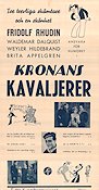 Kronans kavaljerer Poster 30x70cm FN original