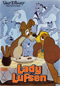 Lady and the Tramp Poster 70x100cm FN original