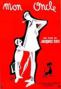 Mon Oncle (1959) Movie poster reproduction Jacques Tati