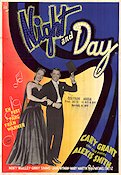 Night and Day 1946 movie poster Cary Grant Alexis Smith Monty Woolley Michael Curtiz Music: Cole Porter Musicals