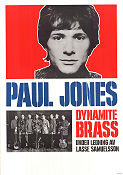 Paul Jones 1968 poster Dynamite Brass Lasse Samuelsson Find more: Manfred Mann Find more: Concert poster Rock and pop