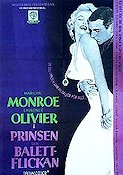 The Prince and the Showgirl 1957 movie poster Marilyn Monroe Richard Wattis David Horne Laurence Olivier