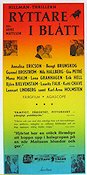 Ryttare i bl�tt (1959) Movie poster 30x70cm Annalisa Ericson/Bengt Brunskog/Arne Mattsson/Hillman