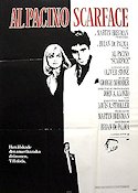 Scarface (1983) Movie poster 70x100cm Al Pacino/Michelle Pfeiffer/Brian de Palma