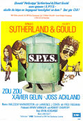 S.P.Y.S 1974 movie poster Donald Sutherland Elliott Gould Zouzou Irvin Kershner