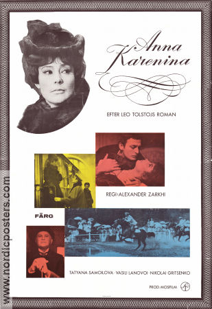 Anna Karenina Poster 70x100cm FN original