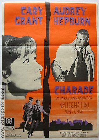 Charade Poster 70x100cm FN original