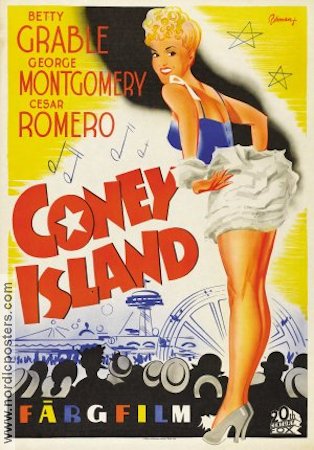 Coney Island Poster 70x100cm FN original