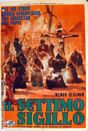 Il settimo sigillo Poster Italy GD 140x200 original