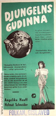 Mundo extrano (1952) Movie poster 30x70cm Angelika Hauff/Argentina