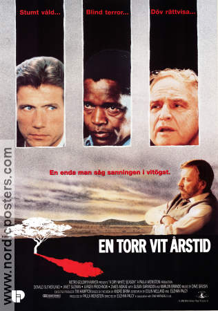 A Dry White Season Poster 70x100cm RO original
